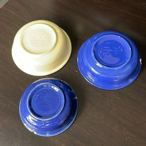 Vintage Fiesta Bowls Set of 3 - Picture 3 of 3